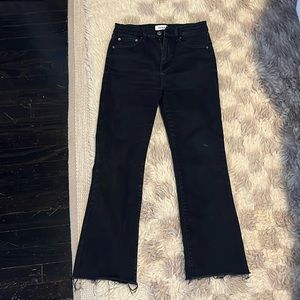 PISTOLA black jeans 28 mid rise straight leg